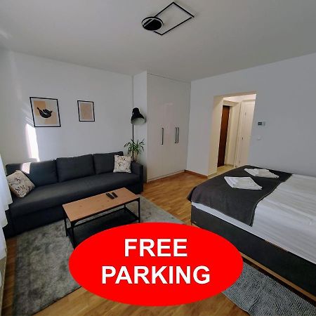 S15 Studio Apartment Free Parking ザグレブ エクステリア 写真
