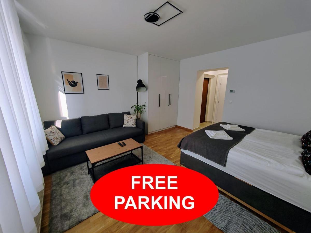 S15 Studio Apartment Free Parking ザグレブ エクステリア 写真